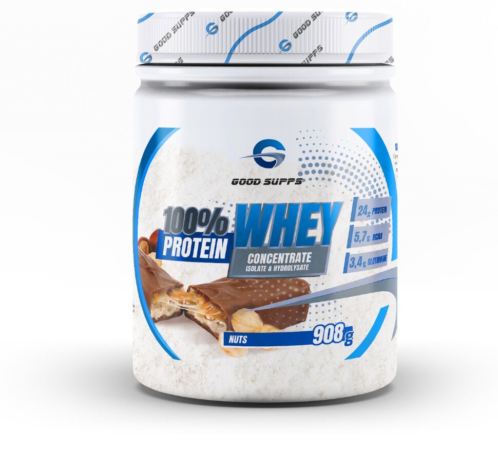 100% Whey Protein, 908г