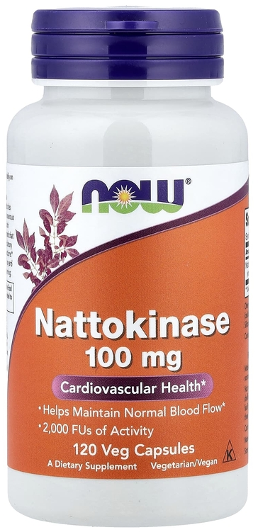Nattokinase 100мг, 120 капсул