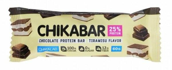 Chikalab - Chikabar батончик, 60г (Батончики, печенье)