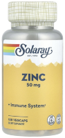 Zinc 50мг, 100 растительных капсул