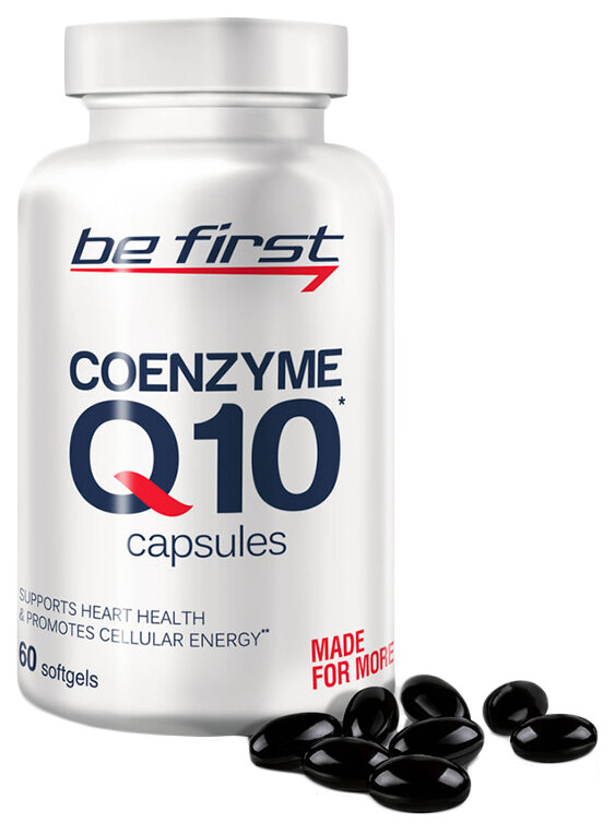 Coenzyme Q10, 60 гелевых капсул