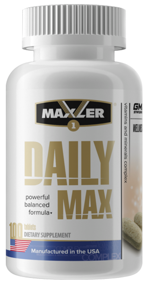 Maxler - Daily MAX, 100 таб. (Мультивитамины)