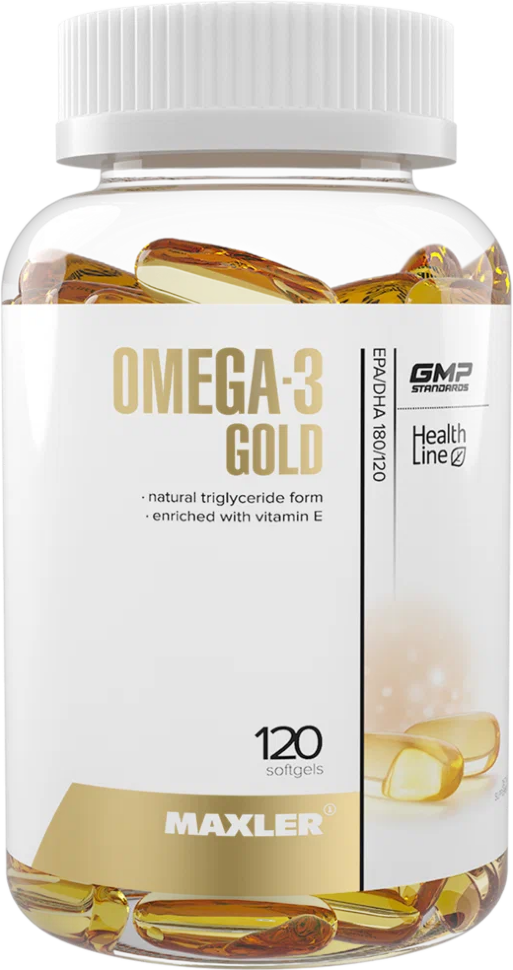 Omega-3 Gold (TG), 120 капсул