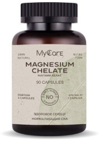 Magnesium chelate + Vitamin B6, 90 капсул