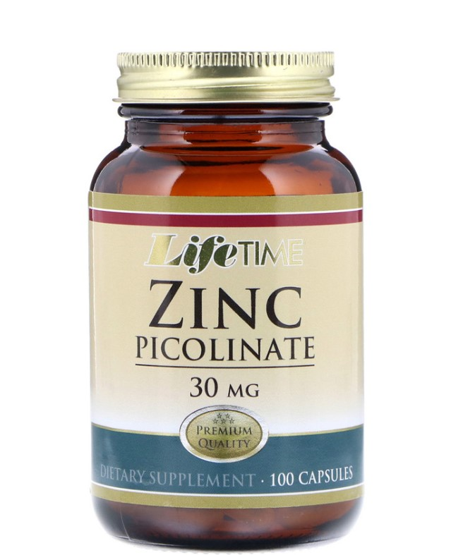 Zinc Picolinate 30мг, 100 капсул