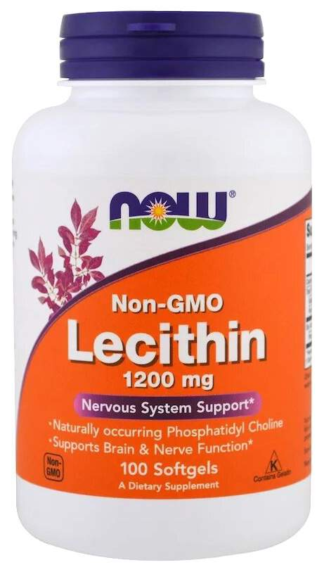 Lecithin 1200мг, 100 капсул