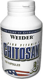 Weider Chitosan, 120 капсул