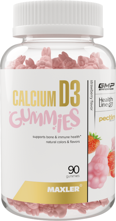 Calcium D3 Gummies, 90 жевательных таблеток
