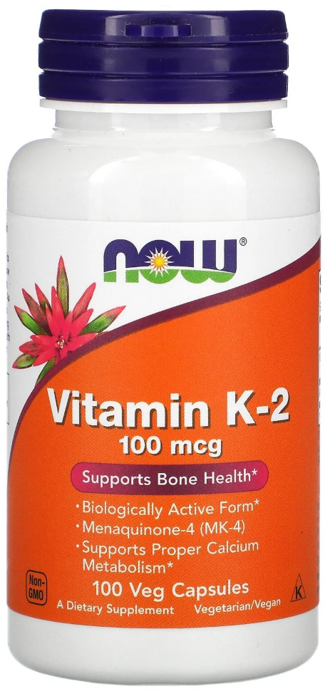 Vitamin K-2 100мкг, 100 кап.
