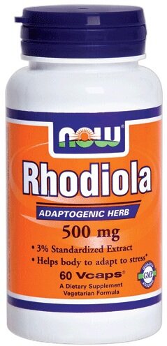 Rhodiola, 500 мг, 60 капсул