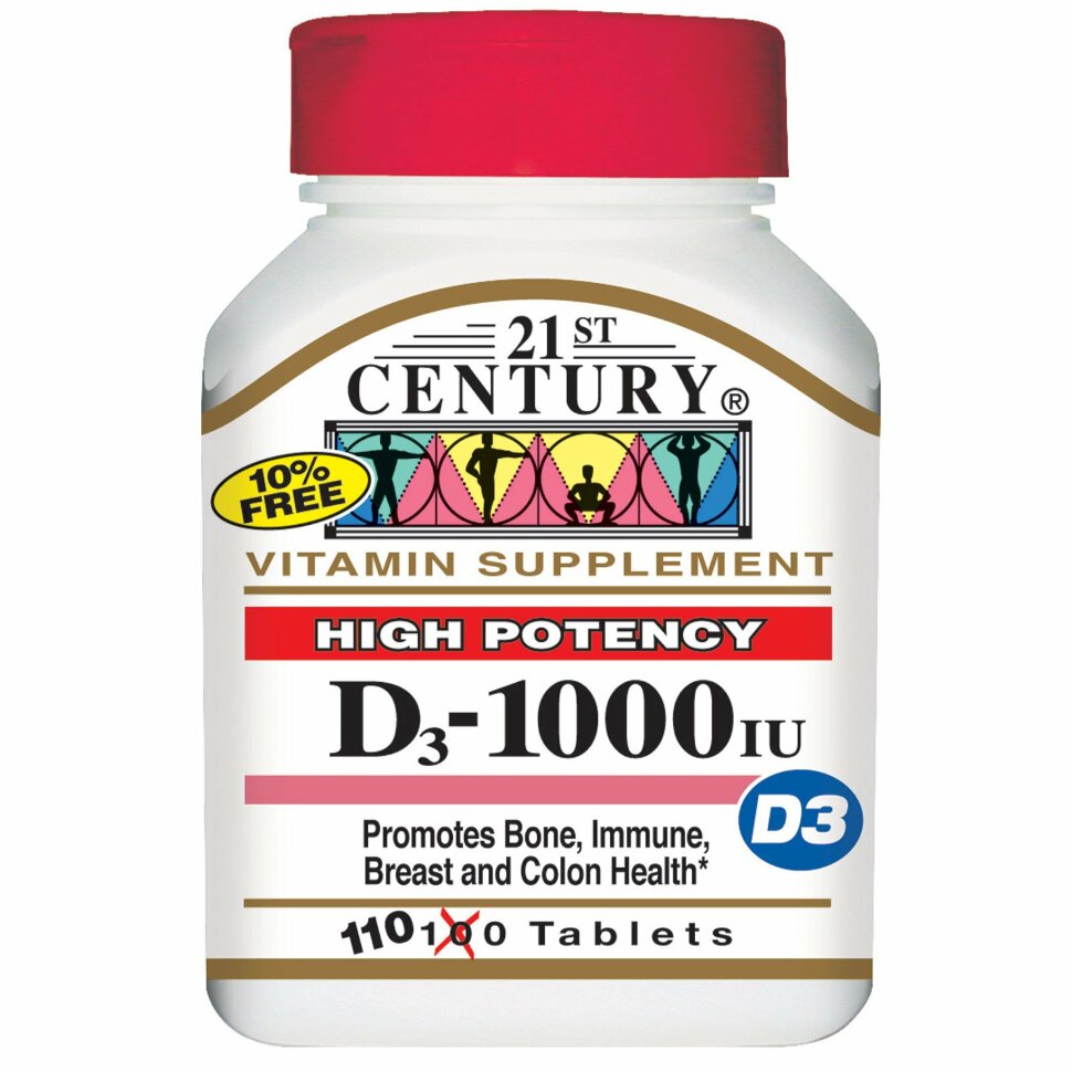 Витамин D-3 1000 МЕ, 110 таб.
