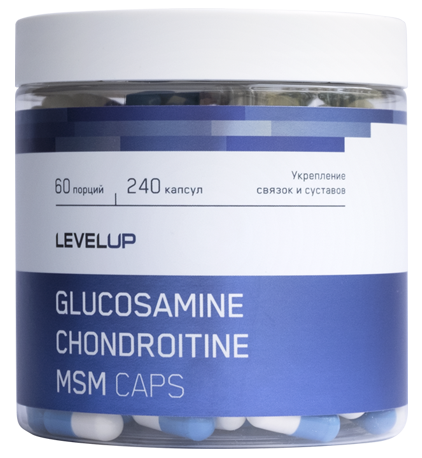 Glucosamine Chondroitine MSM, 240 кап.