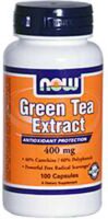 Экстракт зеленого чая, 400 мг, 100 капсул