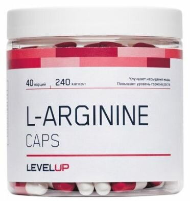 L-Arginine, 240 кап.