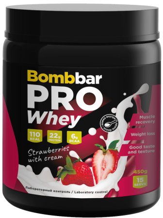 BombBar - PRO Whey, 450г (Протеины)