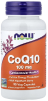 CoQ10 с боярышником 100мг, 90 капсул