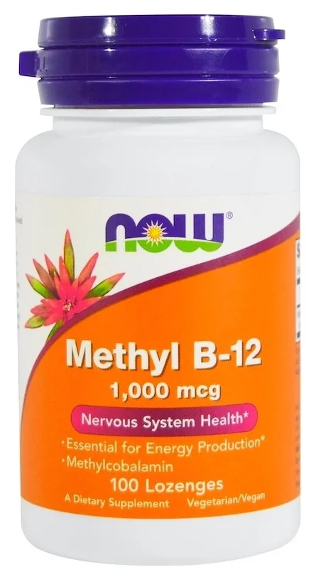 Methyl B-12 1000мкг, 100 жевательных пастилок