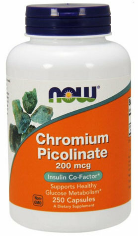 Chromium Picolinate 200мкг, 250 капсул