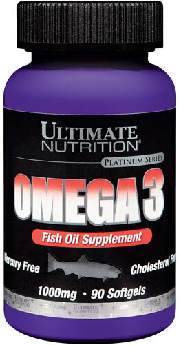 Ultimate Omega-3 1000 мг, 90 гель-капсул