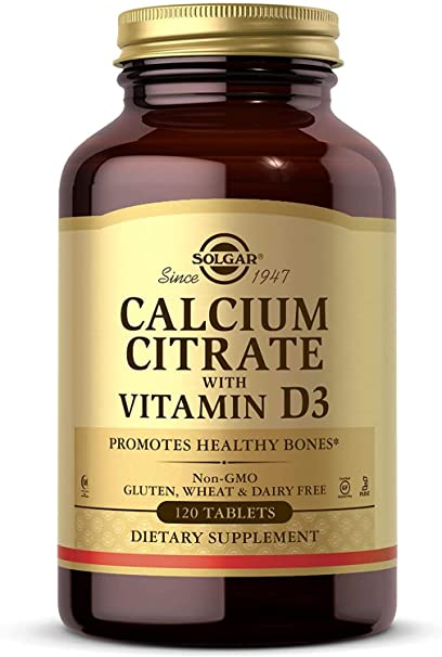 Calcium Citrate with Vitamin D3, 120 таб.