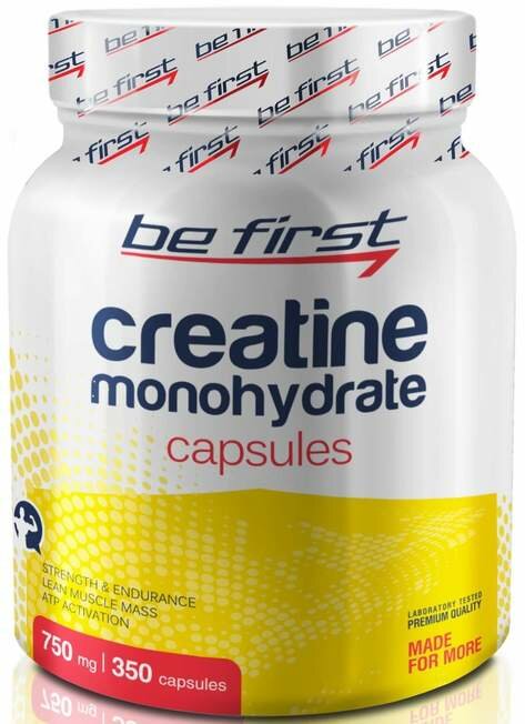 Be First - Creatine Monohydrate Capsules, 350 кап. (Креатин)