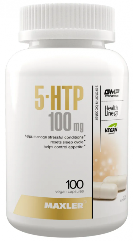 5-HTP, 100 капсул