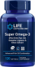 Super Omega-3 EPA/DHA Fish Oil, Sesame Lignans &amp; Olive Extract, 120 капсул