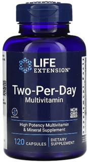 Two-Per-Day Multivitamin, 120 капсул