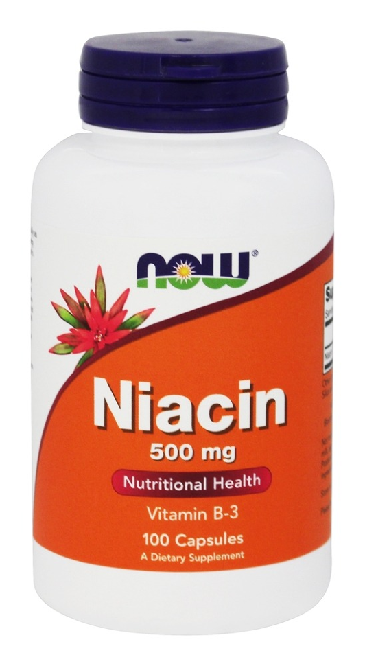 Niacin 500мг, 100 капсул