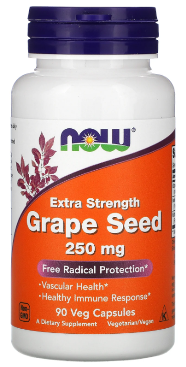 Grape Seed 250мг, 90 капсул