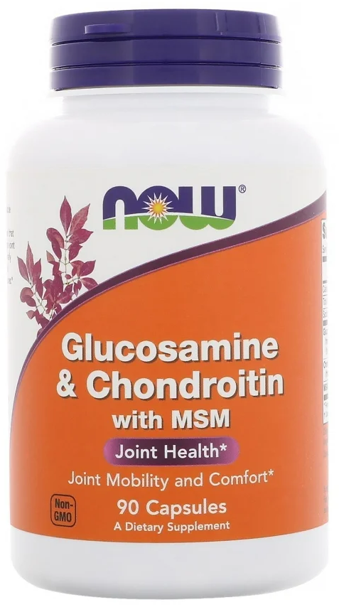 Glucosamine & Chondroitin with MSM, 90 капсул