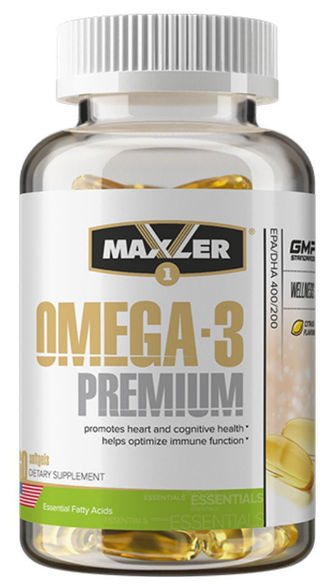 Omega-3 Premium EPA/DHA 400/200, 60 гелевых капсул