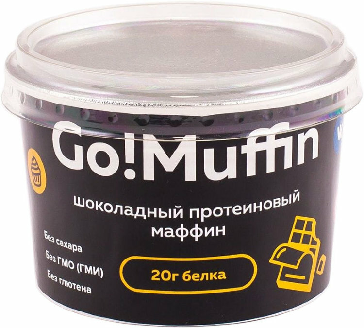 Протеиновый маффин GoMuffin, 54г