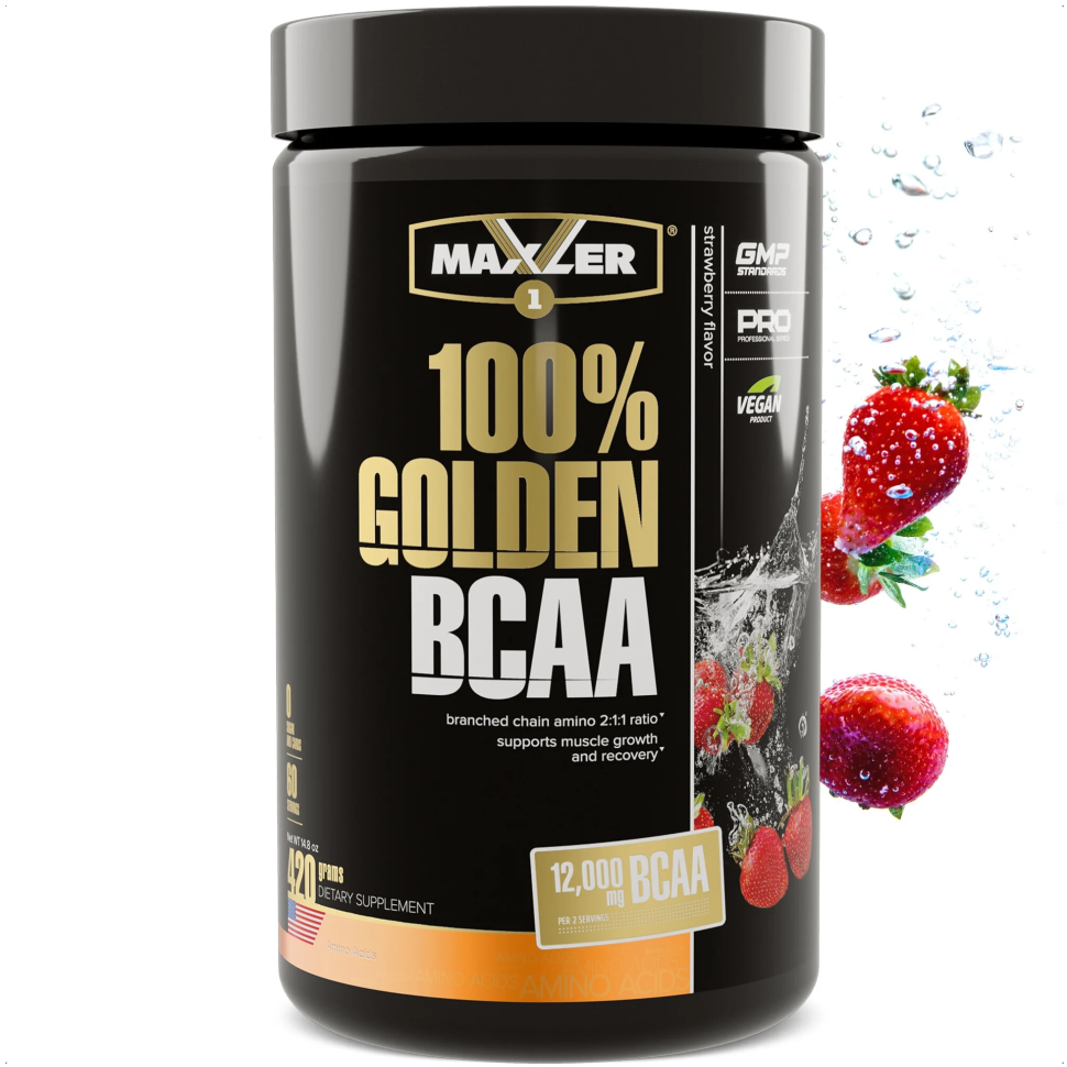 100% Golden BCAA, 420г