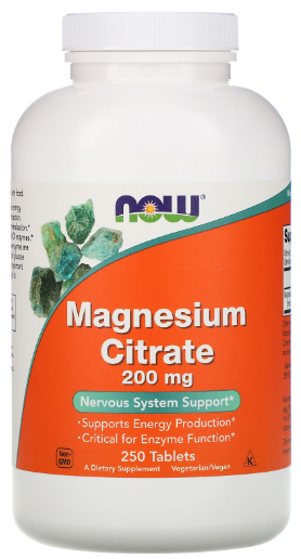 Magnesium Citrate 200мг, 250 таб.