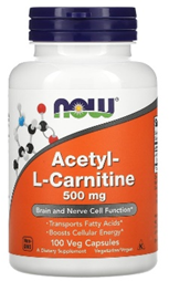 Acetyl-L-Carnitine 500мг, 100 капсул