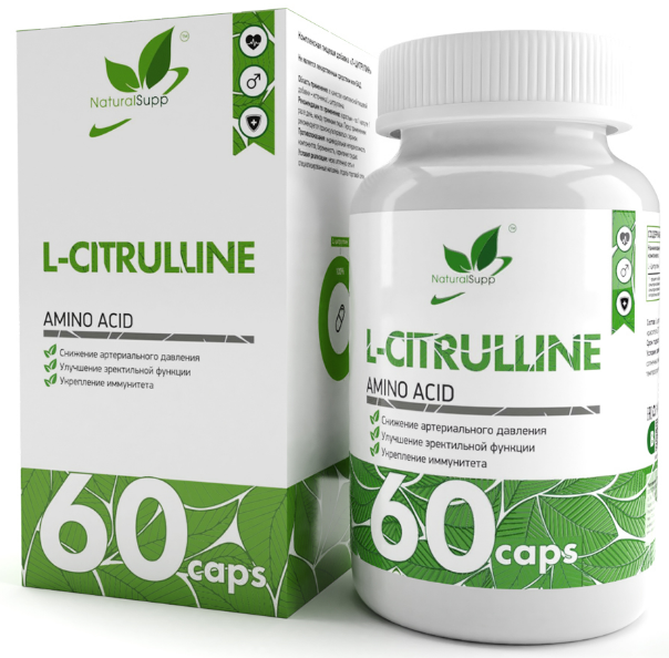 L-Citrulline, 60 капсул