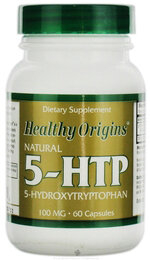 Natural 5-HTP, 100 mg, 60 капсул