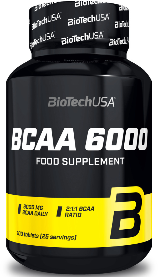 BCAA 6000, 100 таблеток