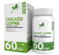 Chelated copper, 60 капсул