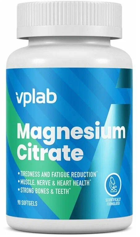 Magnesium Citrate, 90 гелевых капсул