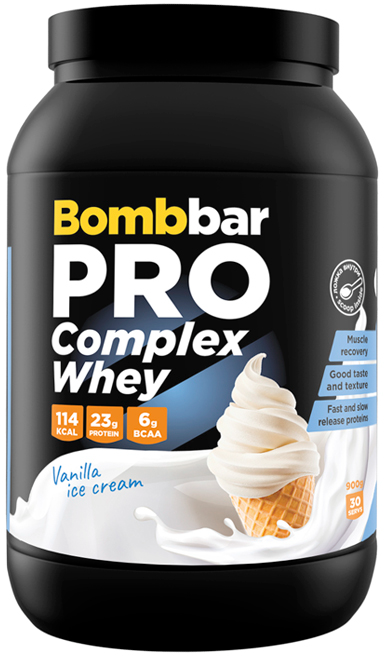 BombBar - Pro Complex Whey, 900г (Протеины)