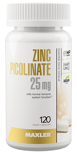Zinc Picolinate 25мг, 120 кап.