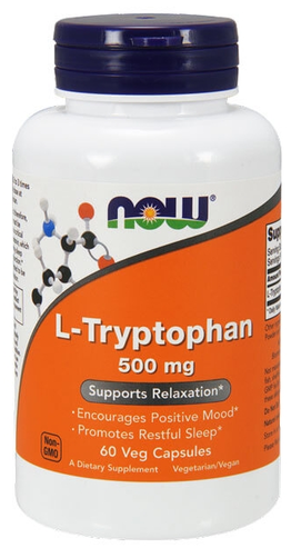 L-Tryptophan 500 мг, 60 кап.