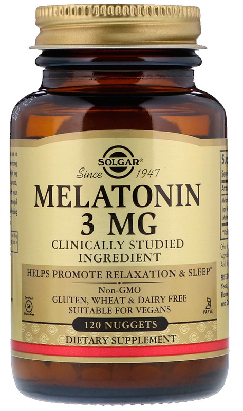 Melatonin 3mg, 120 таблеток