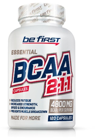 BCAA 2:1:1, 120 капсул