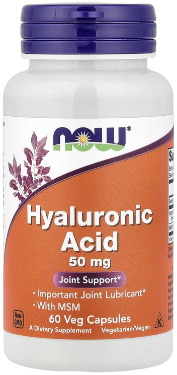 Hyaluronic Acid with MSM, 60 капсул
