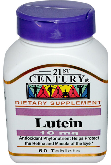 Lutein, 10 mg, 60 таблеток