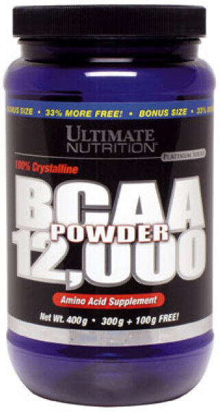 BCAA 12000 Powder unflavored, 400г