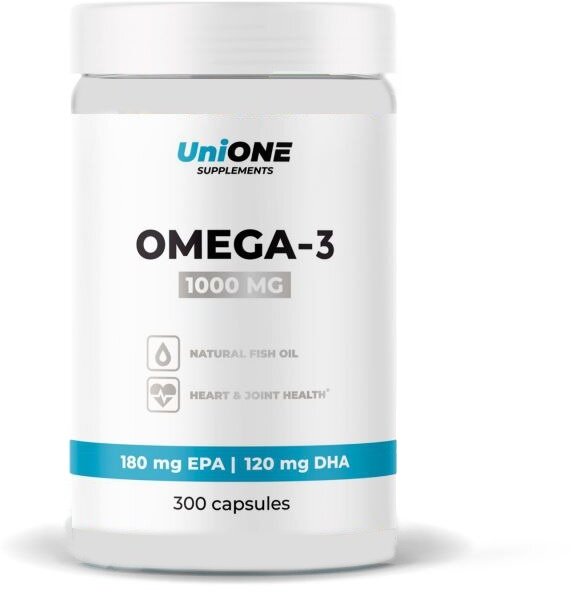 Omega-3, 300 гелевых капсул